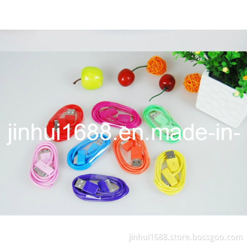 Colorful USB Cable for iPhone4 (JH-1)